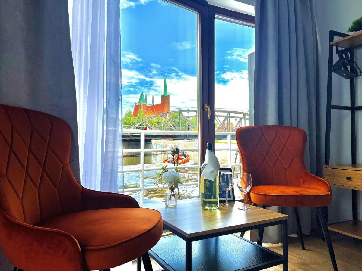 Great Polonia River Boat Apartments 브로츠와프 외부 사진