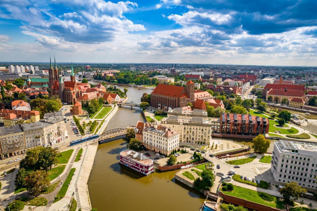 Great Polonia River Boat Apartments 브로츠와프 외부 사진