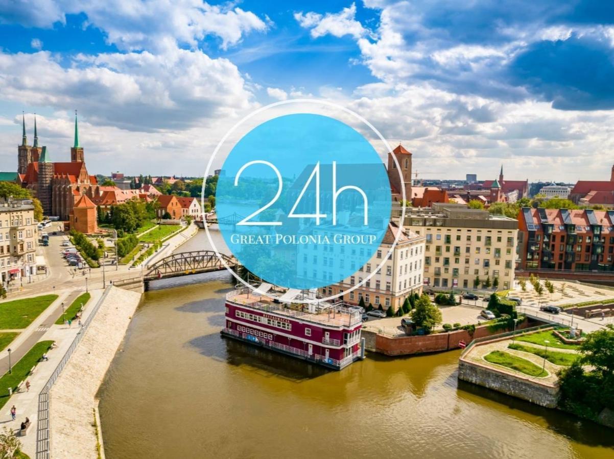 Great Polonia River Boat Apartments 브로츠와프 외부 사진