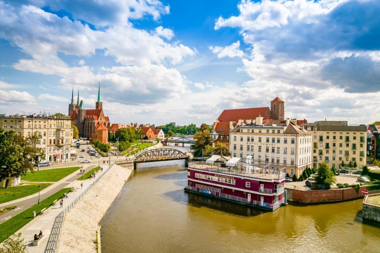 Great Polonia River Boat Apartments 브로츠와프 외부 사진