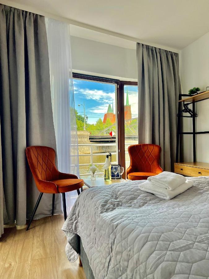 Great Polonia River Boat Apartments 브로츠와프 외부 사진