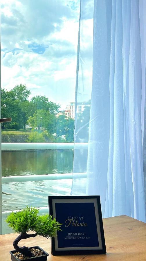 Great Polonia River Boat Apartments 브로츠와프 외부 사진