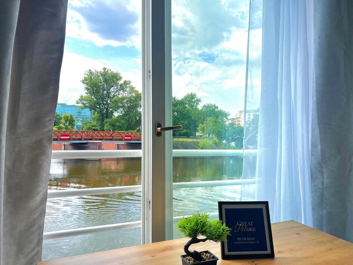 Great Polonia River Boat Apartments 브로츠와프 외부 사진