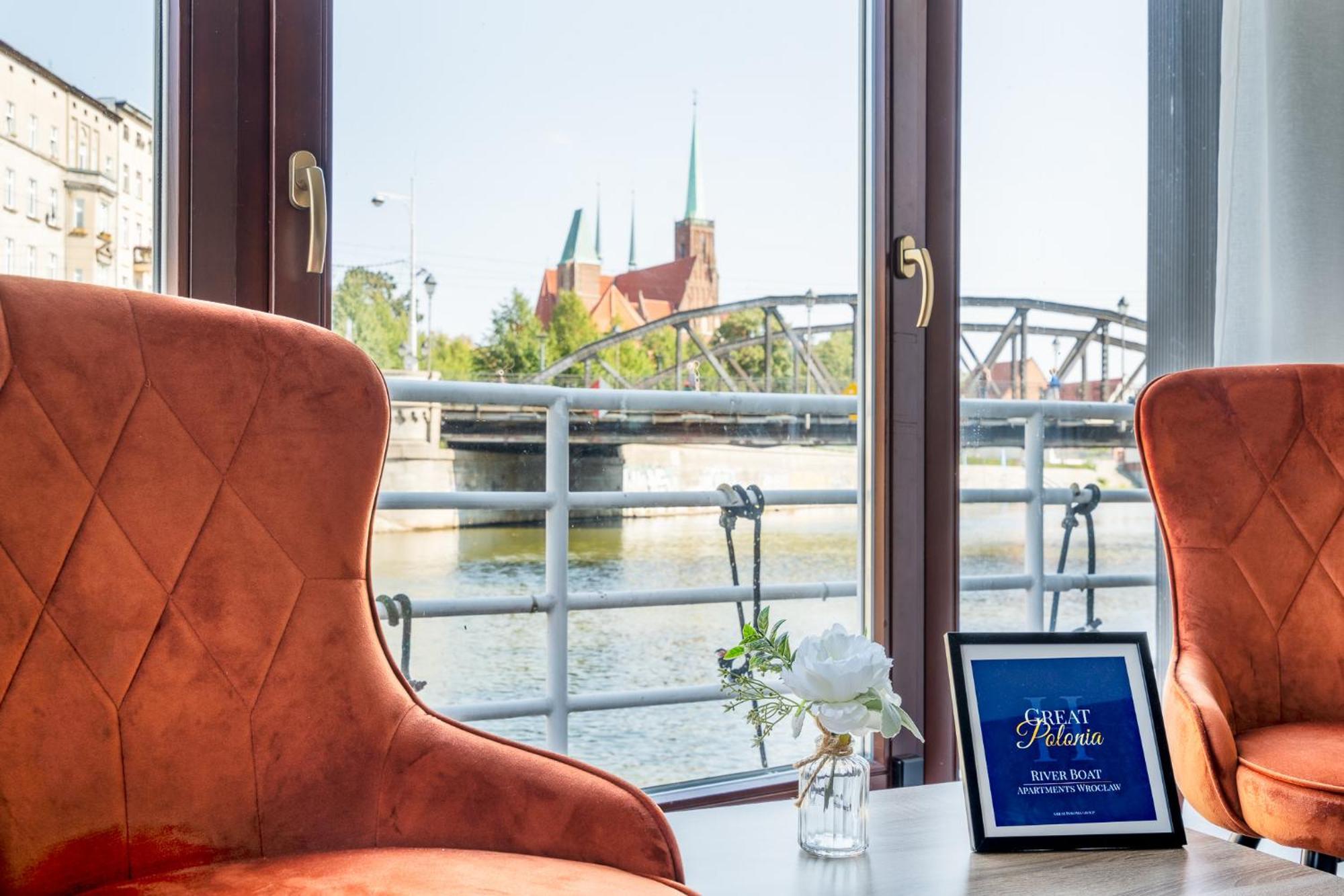 Great Polonia River Boat Apartments 브로츠와프 외부 사진